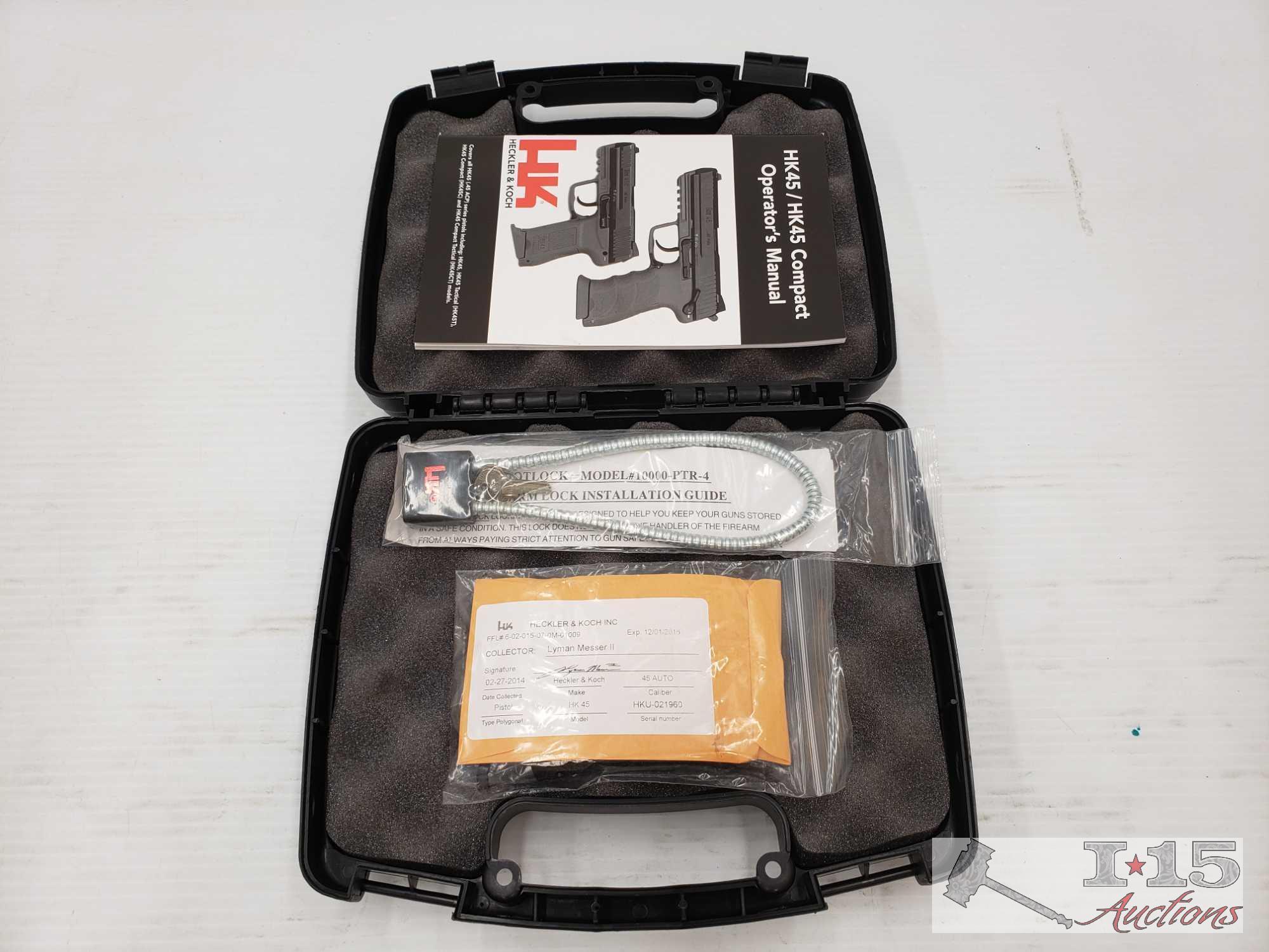 3 Heckler & Koch Gun Cases