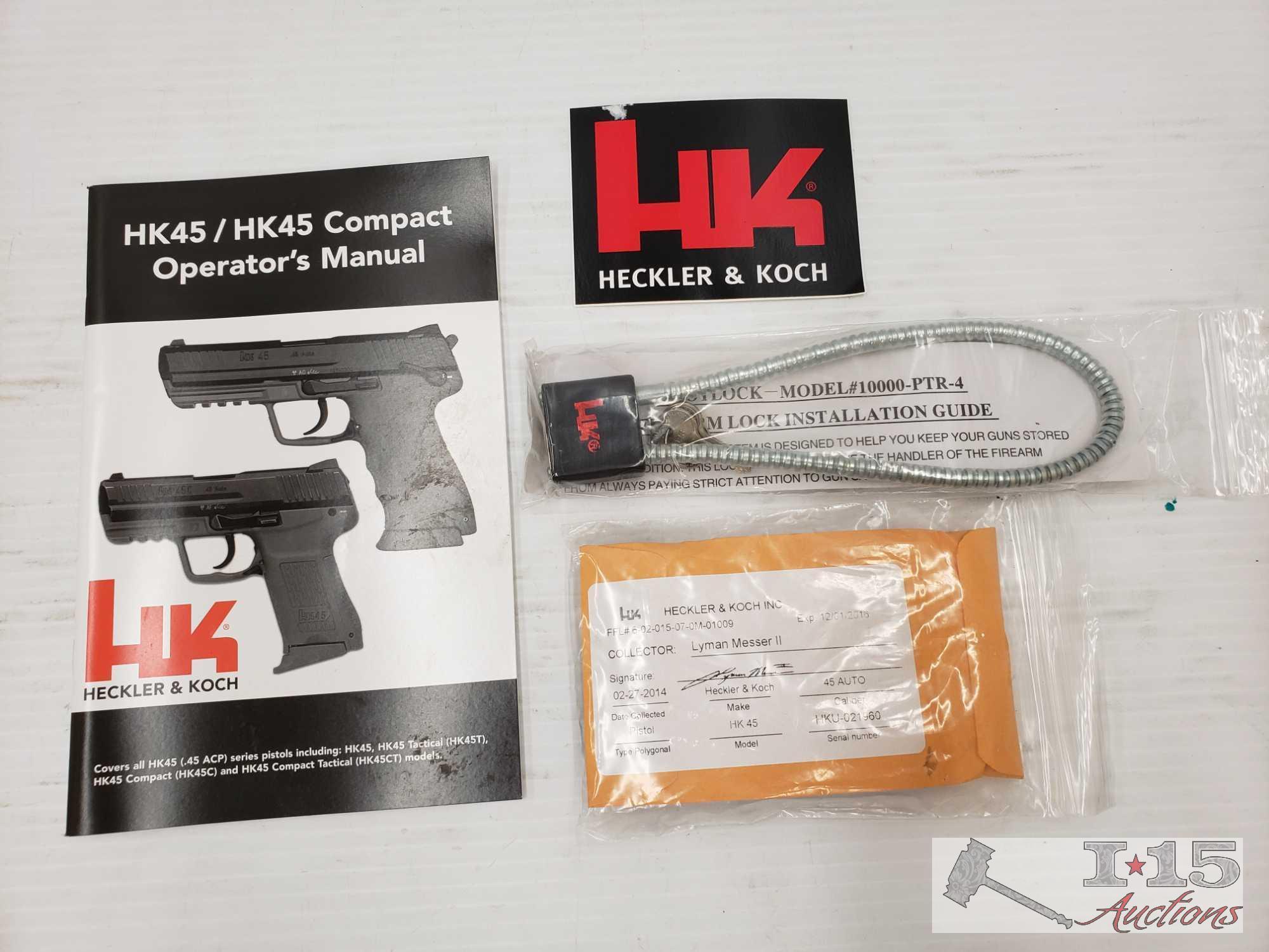 3 Heckler & Koch Gun Cases
