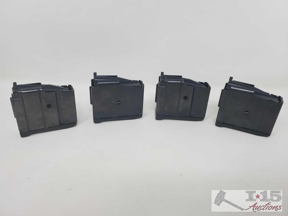 4 Ruger 7.62x39 Cal 5 Round Magazines