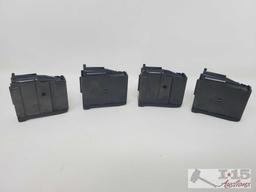 4 Ruger 7.62x39 Cal 5 Round Magazines