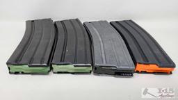 4 High Capacity 5.56mm Approx 30 Round Magazines