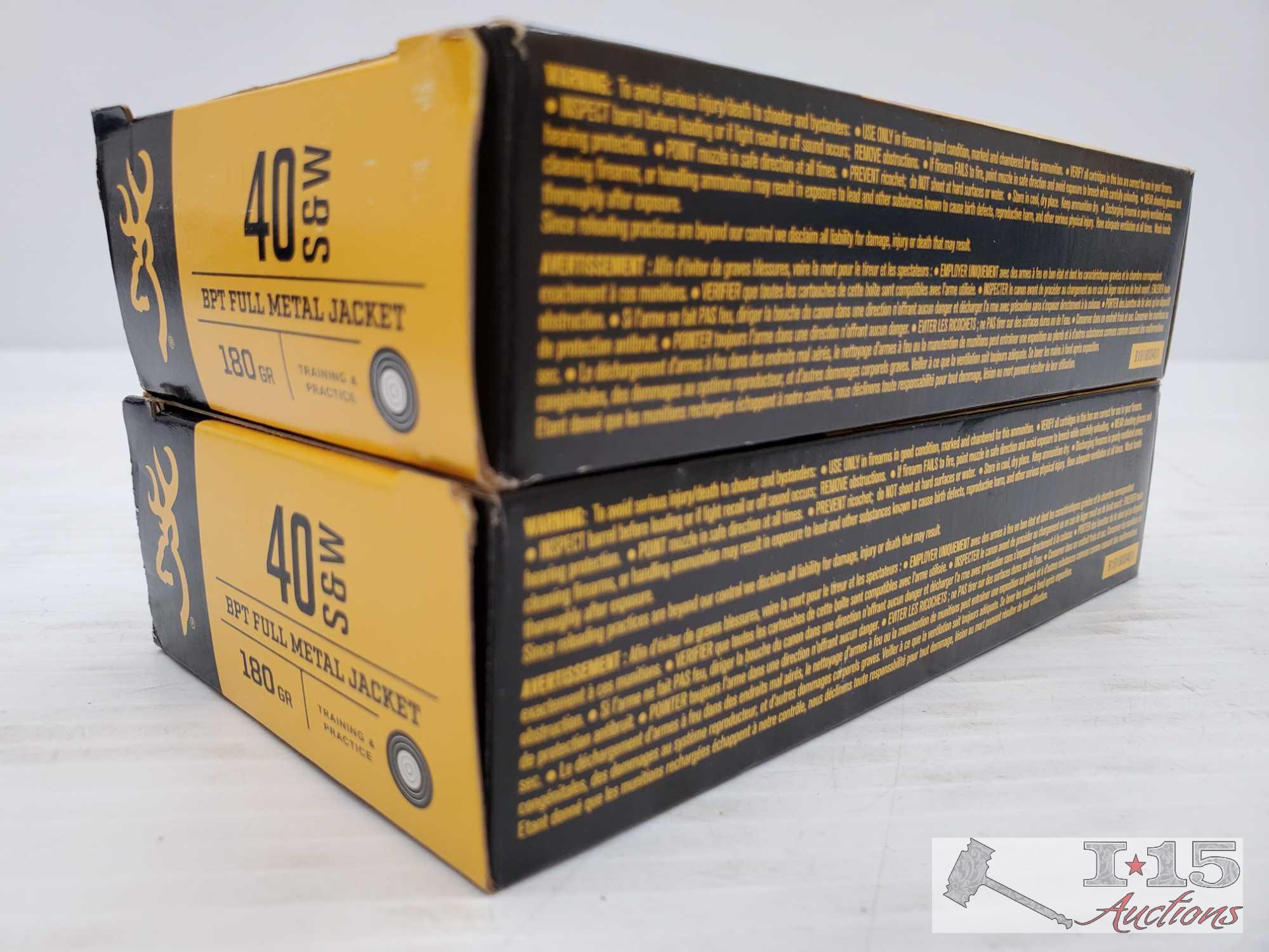 Approx 570 Rounds of 40 Smith & Wesson