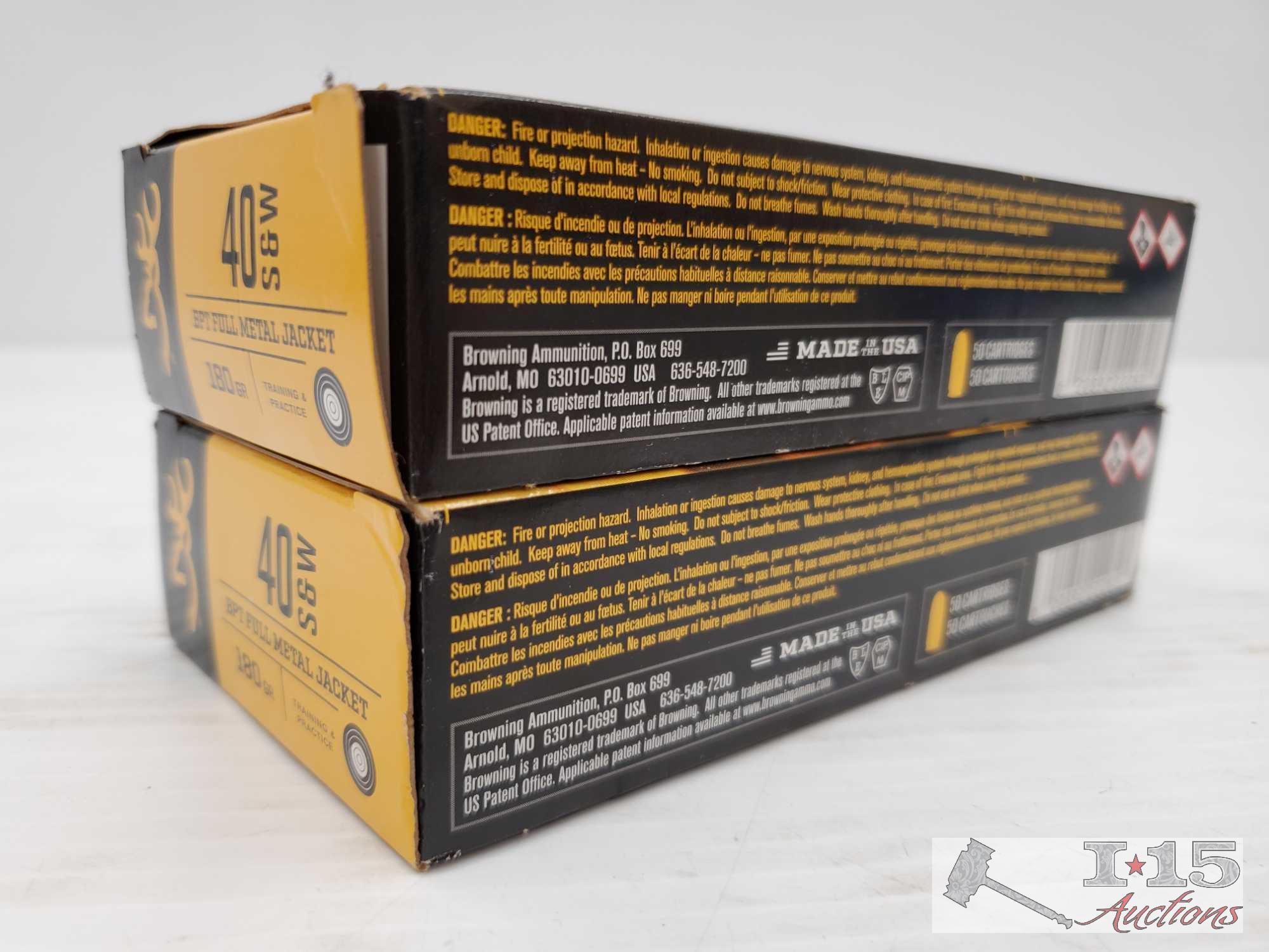 Approx 570 Rounds of 40 Smith & Wesson