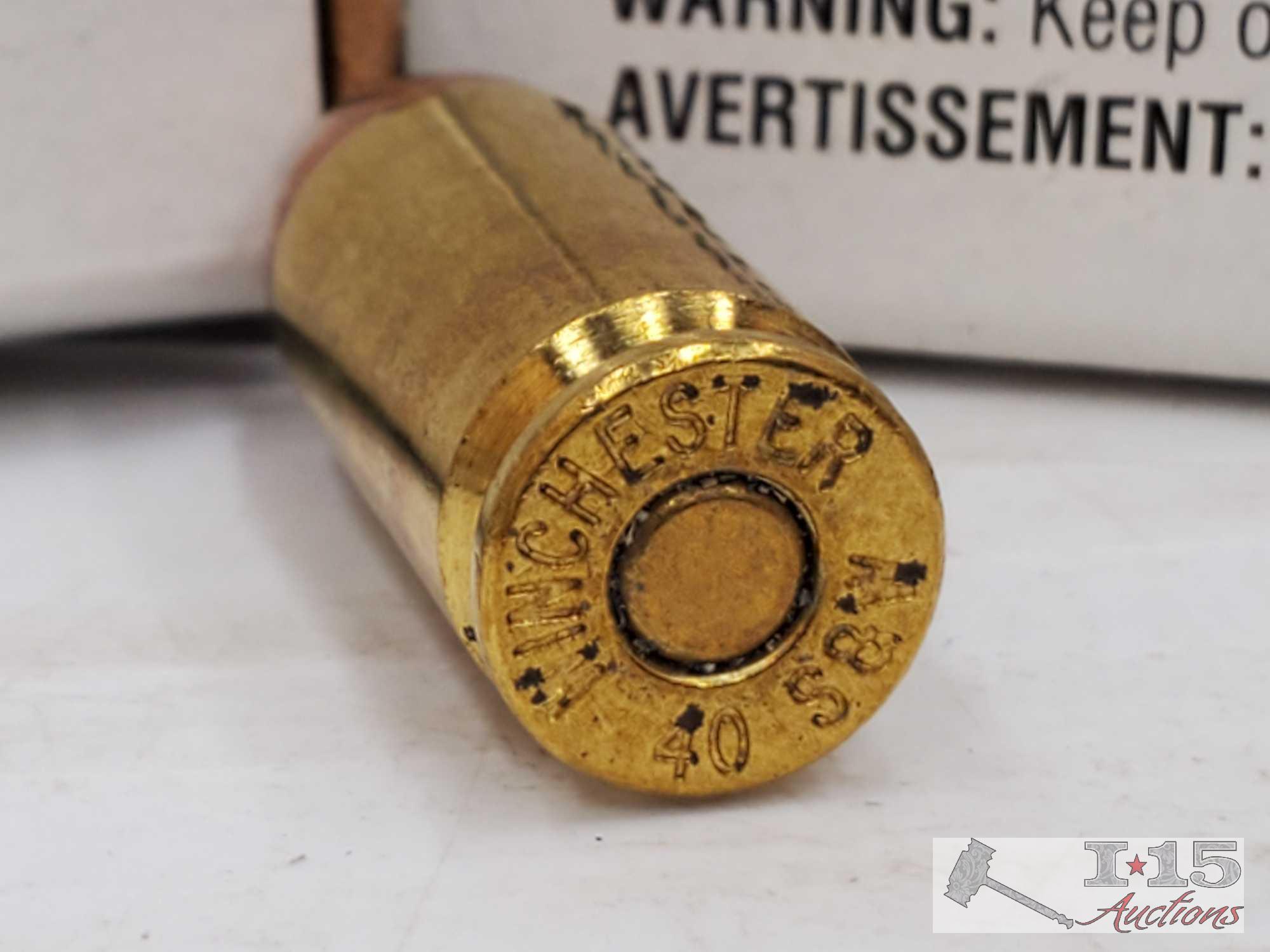 Approx 570 Rounds of 40 Smith & Wesson