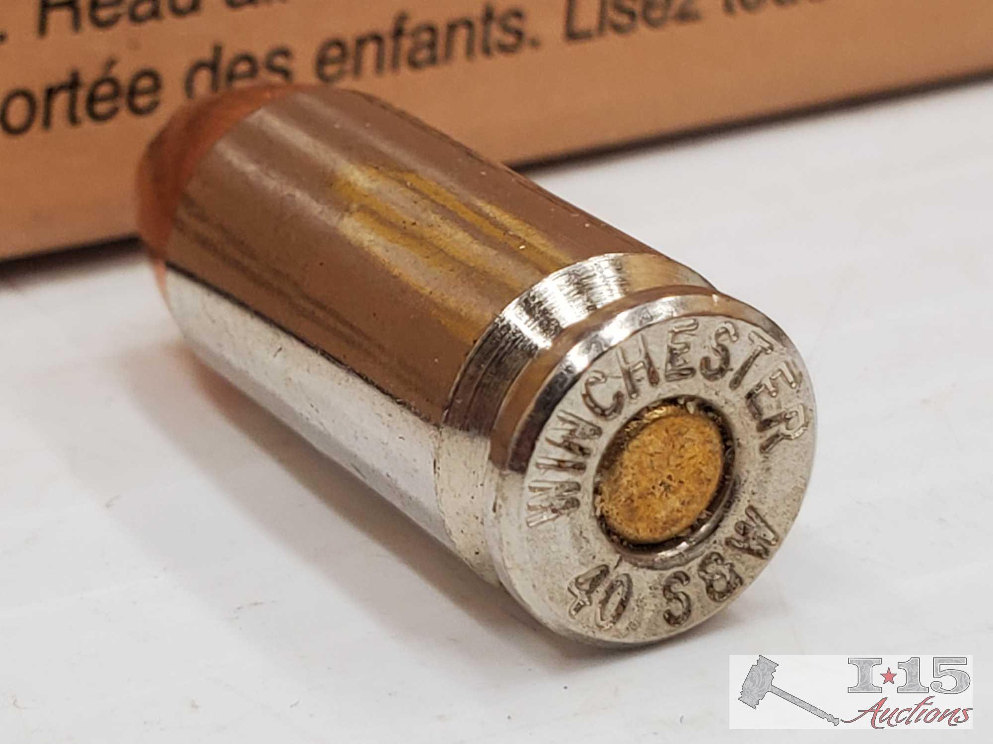 Approx 570 Rounds of 40 Smith & Wesson