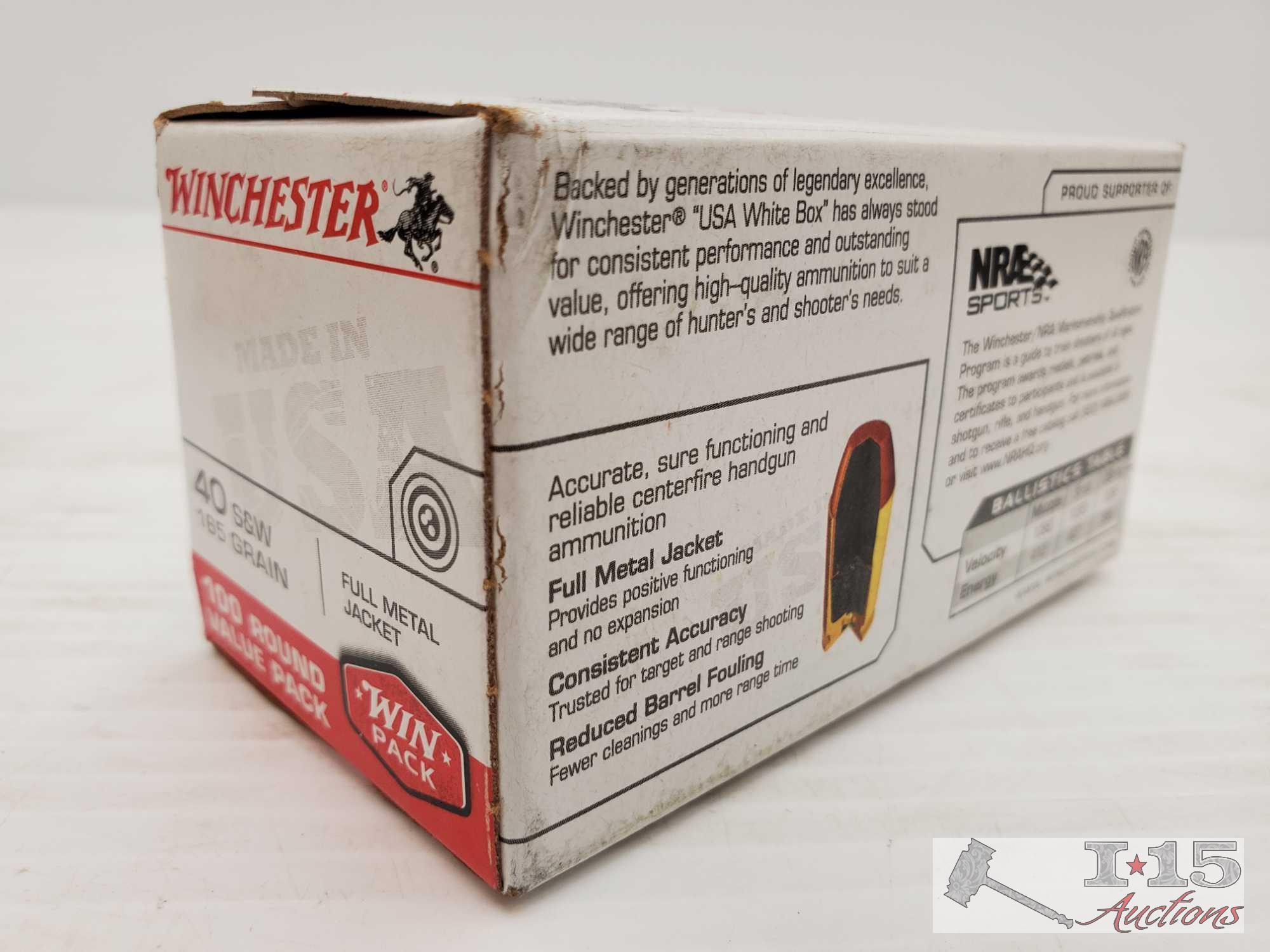 Approx 570 Rounds of 40 Smith & Wesson