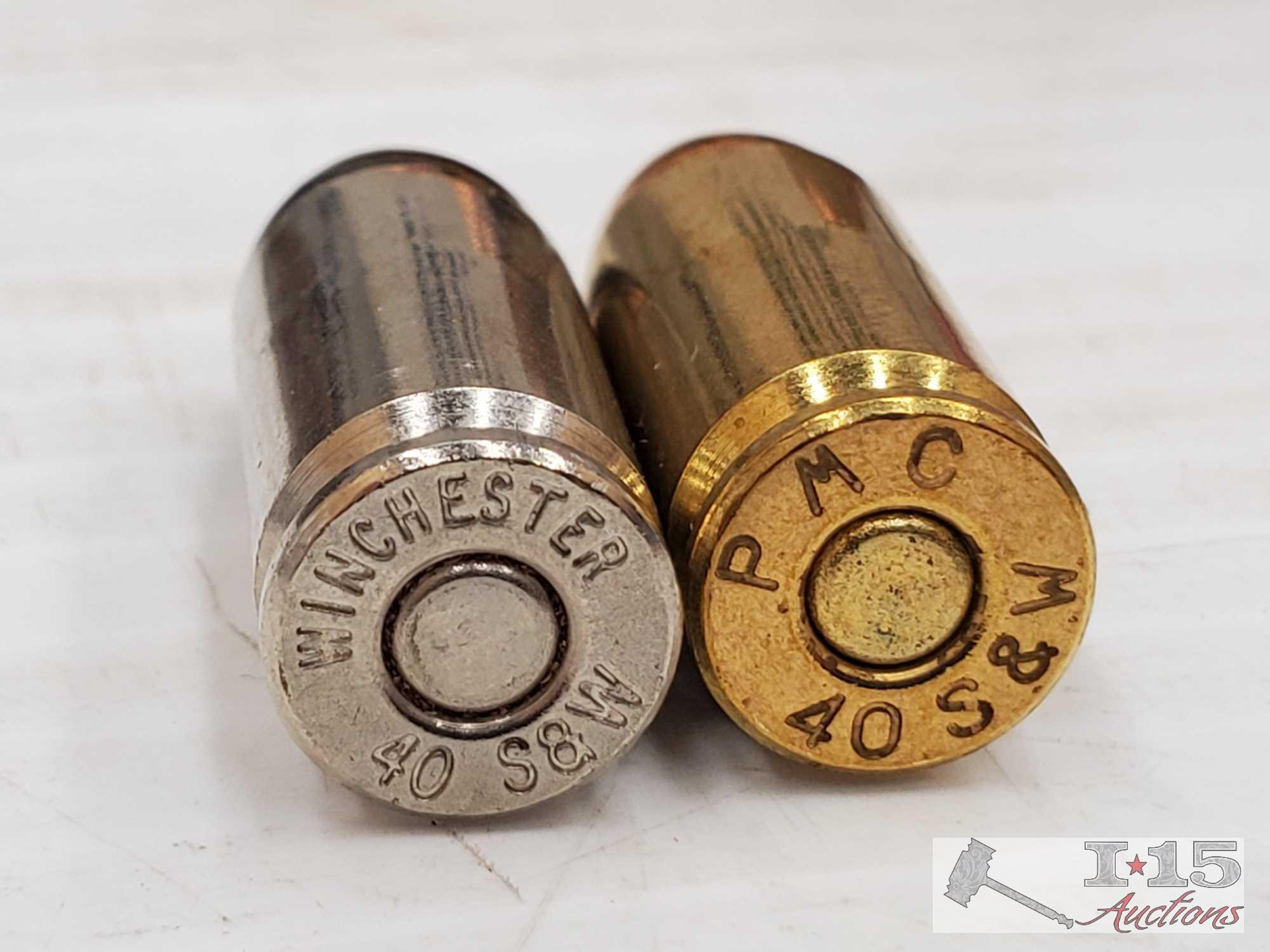 Approx 570 Rounds of 40 Smith & Wesson