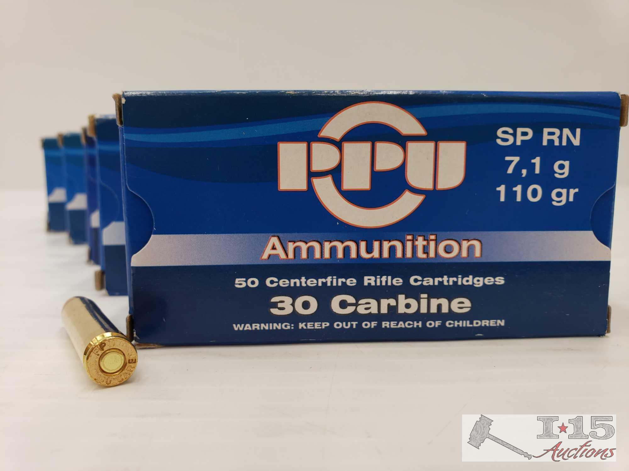 Approx 425 Rounds of 30 CARBINE
