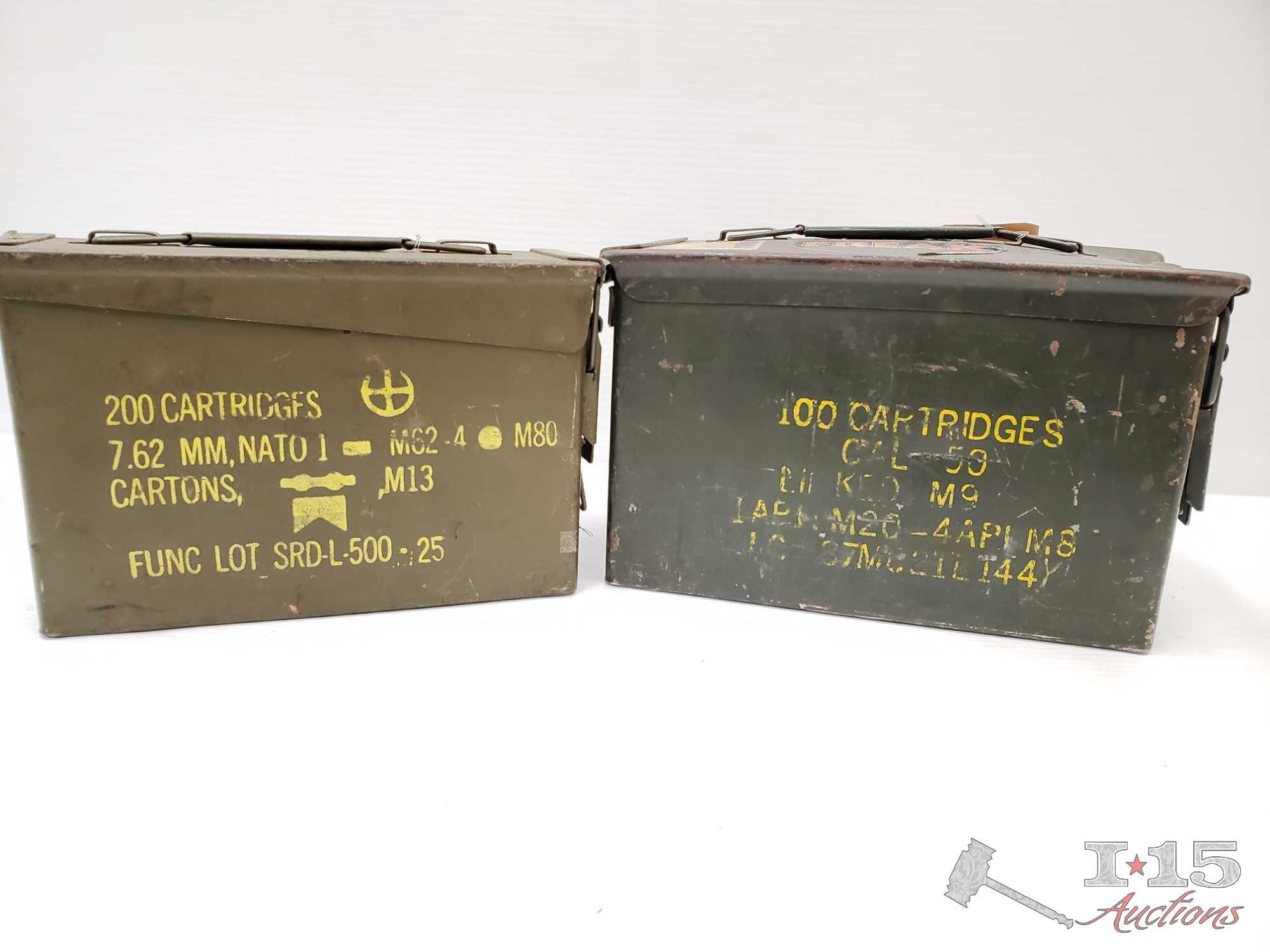 Two Ammo Cans with 12ga, 16ga, 28g and 410ga