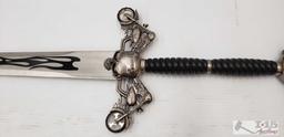 Rebel To The Bone Choppers Sword