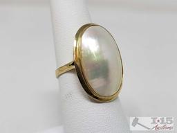14k Gold Ring Weighs Approx 3.5g