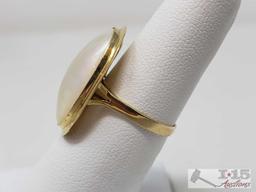 14k Gold Ring Weighs Approx 3.5g
