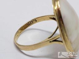 14k Gold Ring Weighs Approx 3.5g