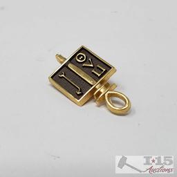10k Gold Ring and Pin