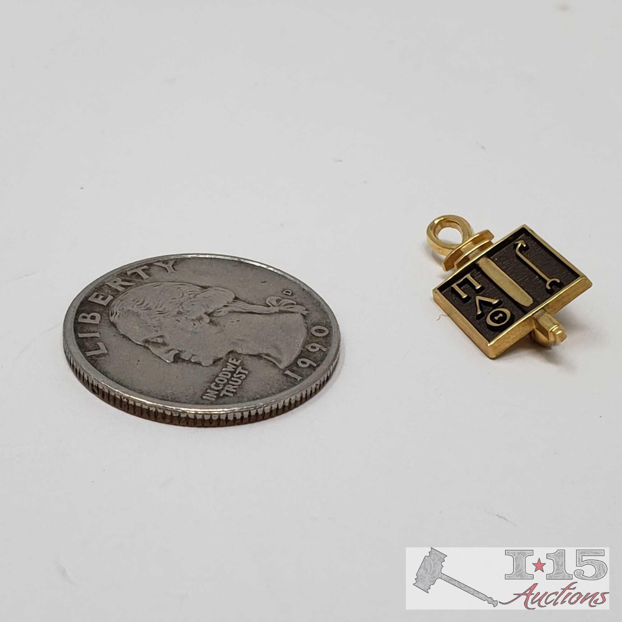 10k Gold Ring and Pin