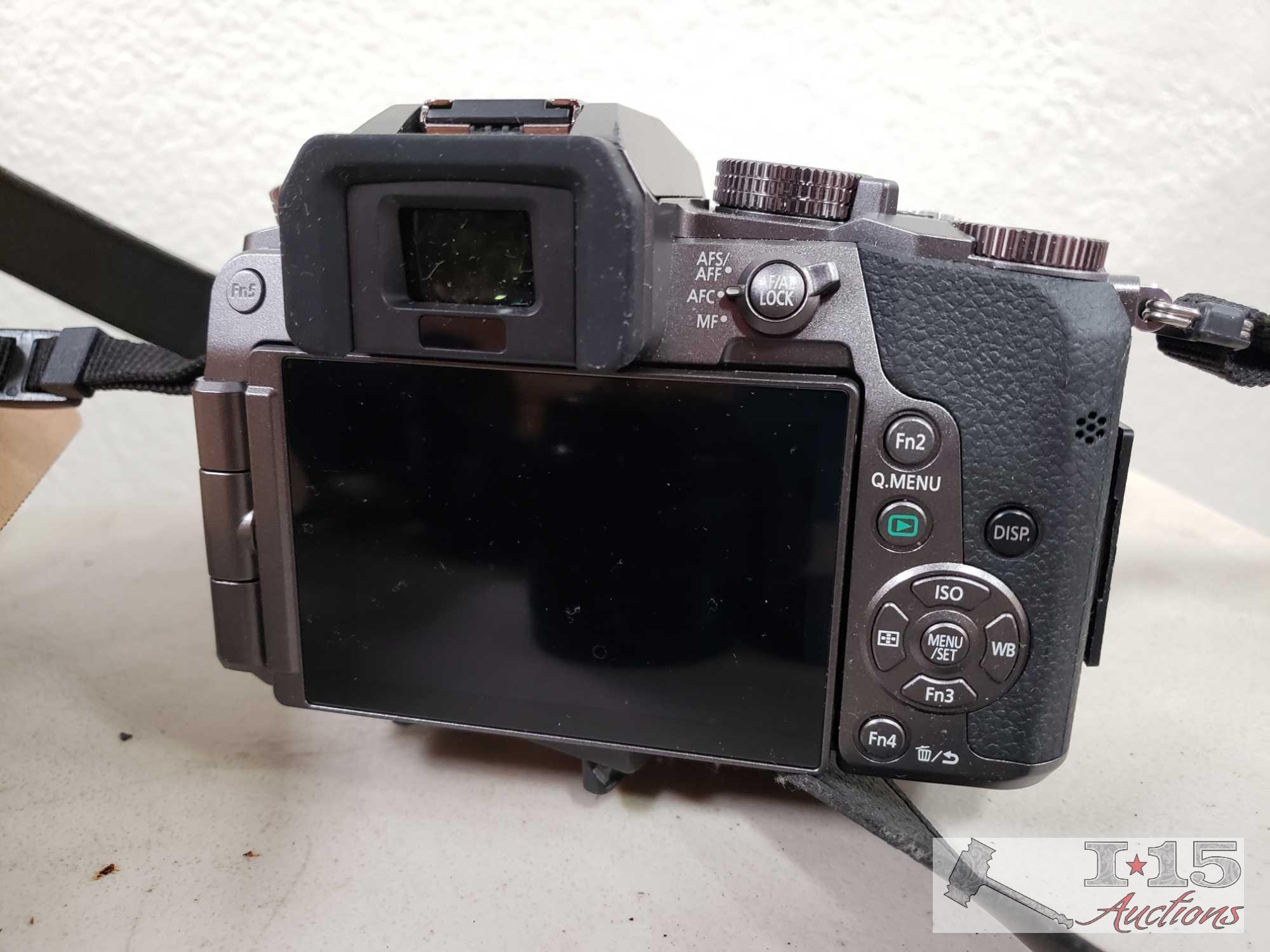Lumix G DMC-G7K 4K Digital Camera and 3 Lenses