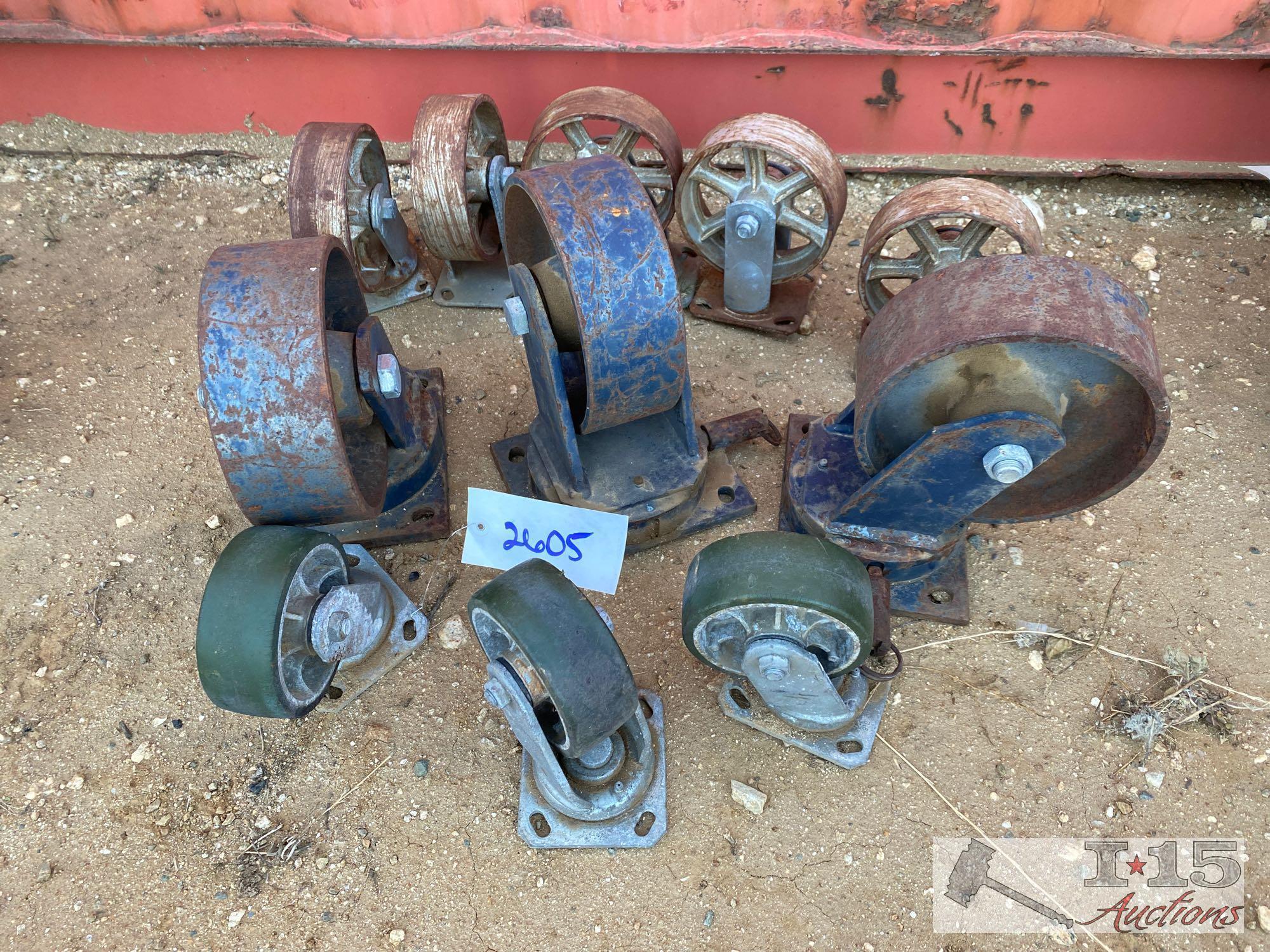 11) Heavy Duty Casters