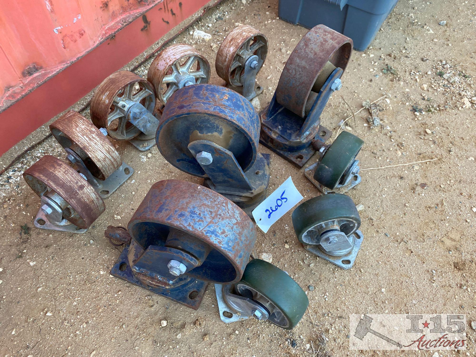 11) Heavy Duty Casters