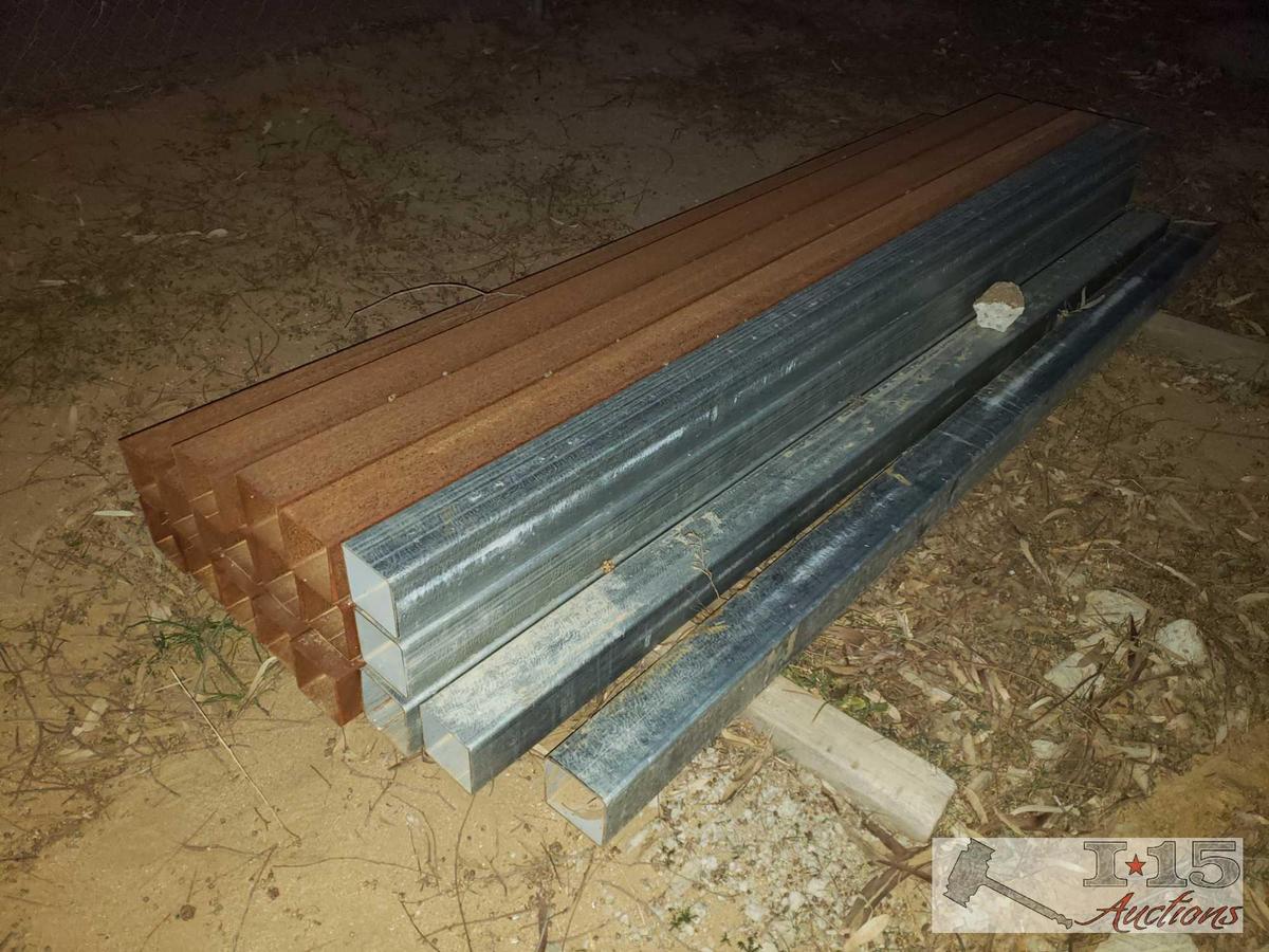 18 Pieces of Square Tubing