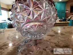 2 Crystal Vases
