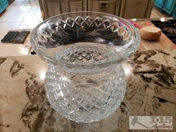 2 Crystal Vases