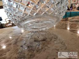 2 Crystal Vases