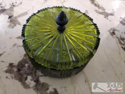 Vase, Pitcher and Glass Dish