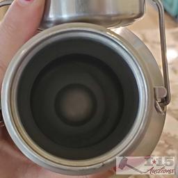 2 Kona Tin Growlers and Tin Mixer