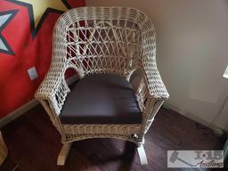 Rocking Chair With Matching Night Stand