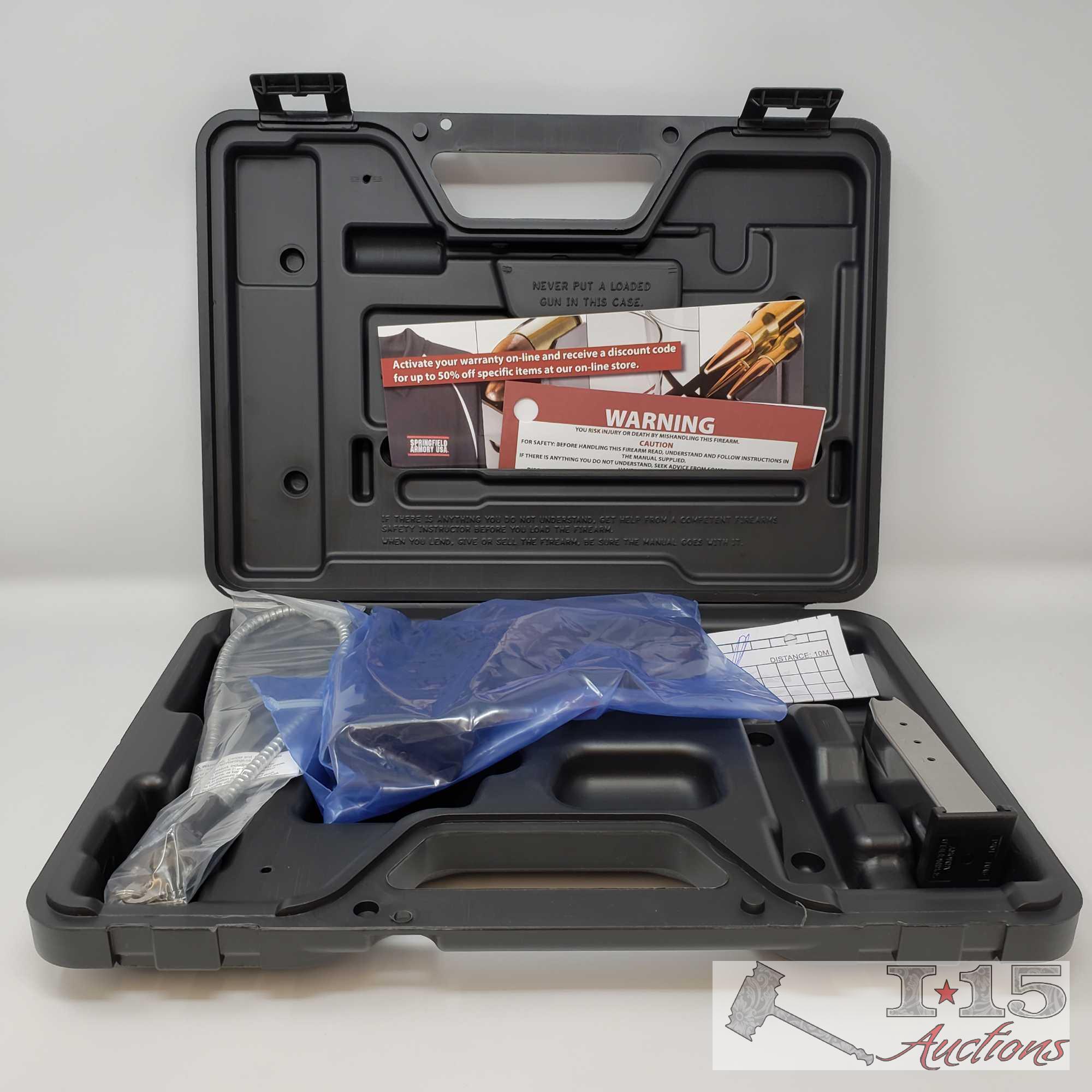 Band New In Box! Spring Felid XP9 9mm Semi-Auto Pistol With 2 10 Round Magazine