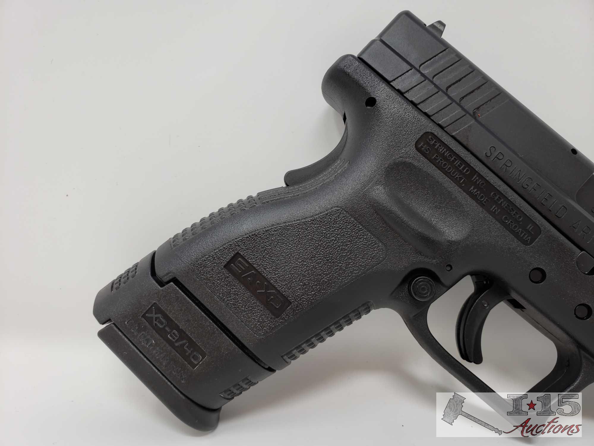 Band New In Box! Spring Felid XP9 9mm Semi-Auto Pistol With 2 10 Round Magazine