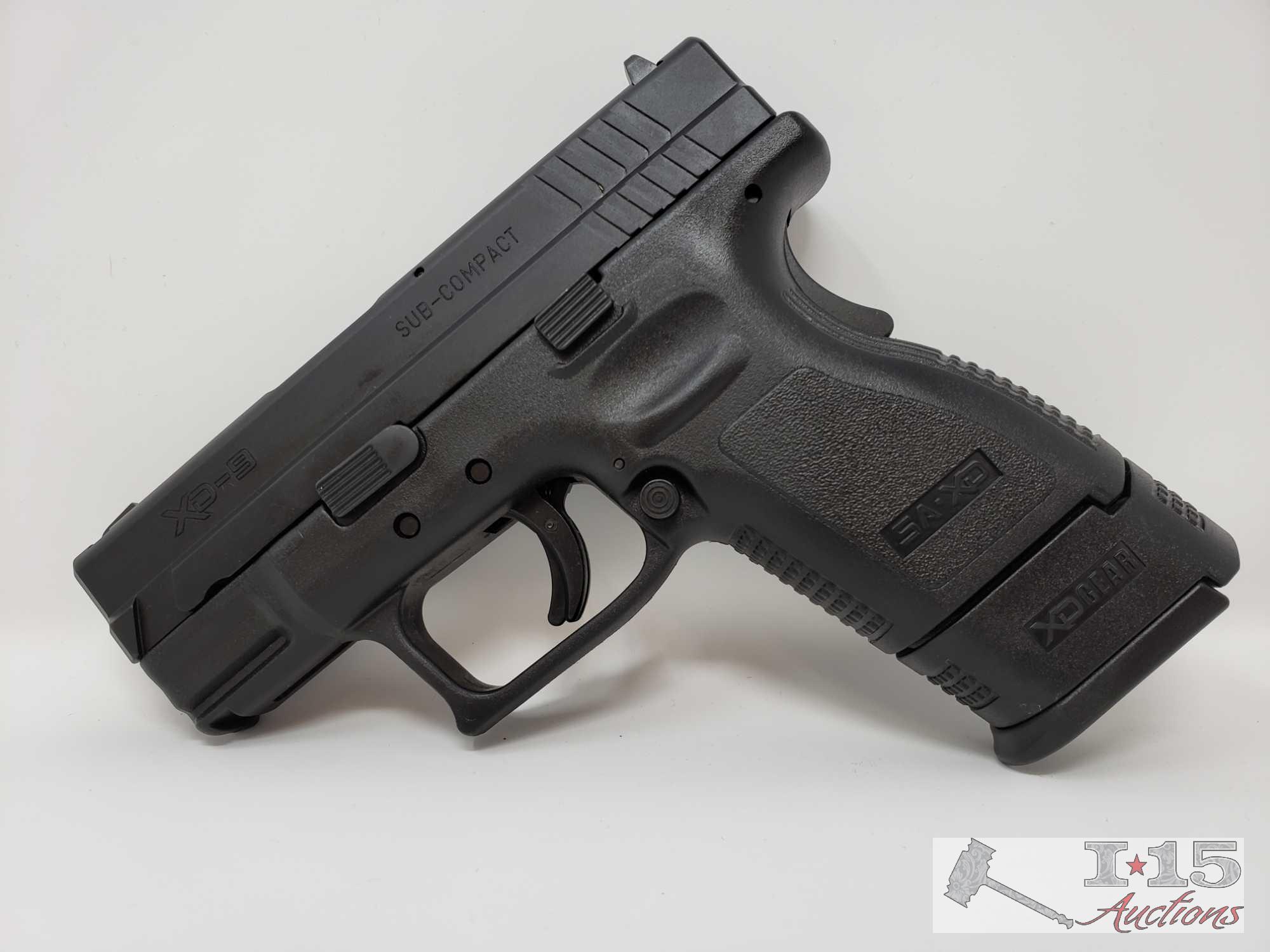 Band New In Box! Spring Felid XP9 9mm Semi-Auto Pistol With 2 10 Round Magazine