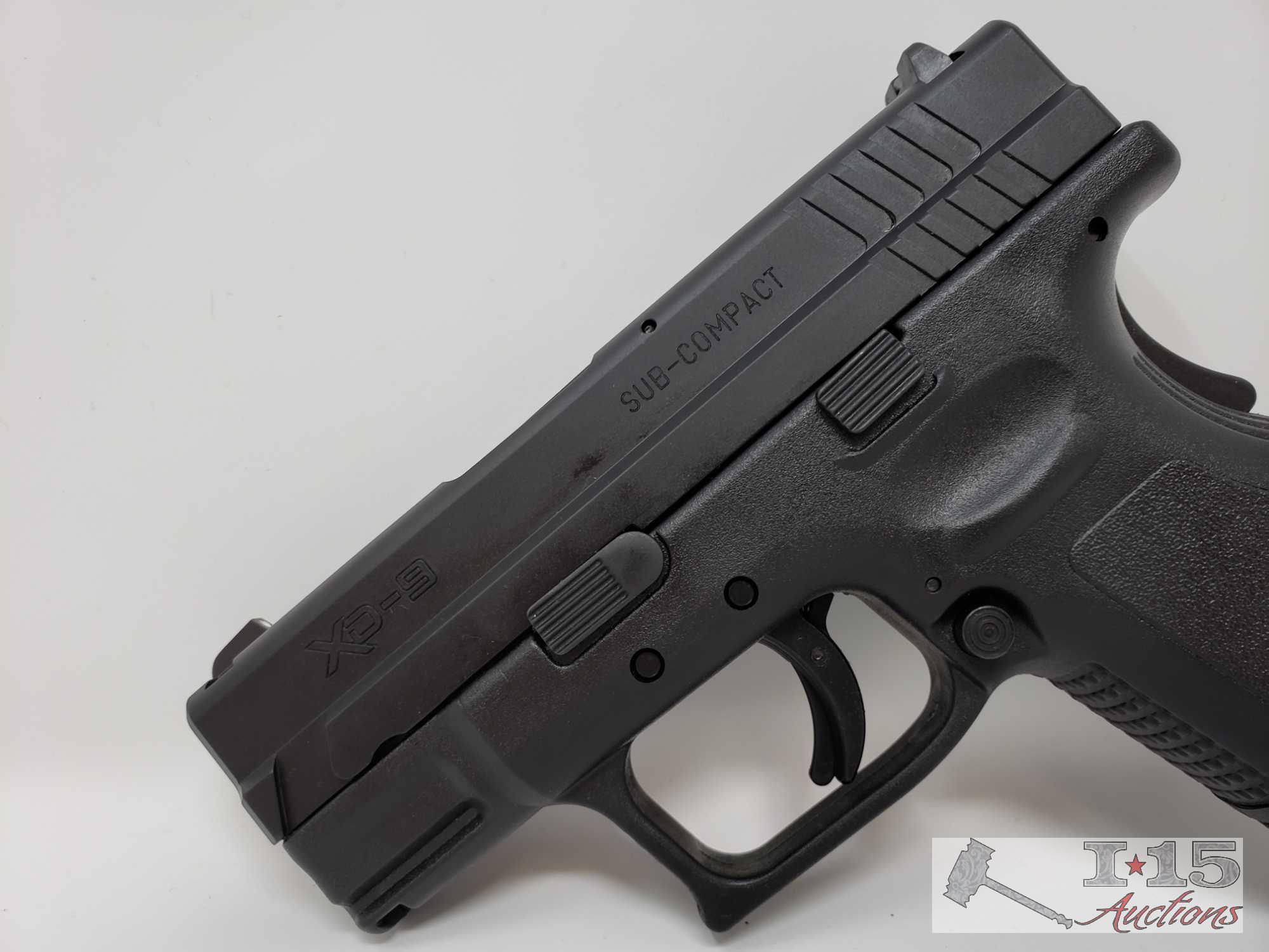 Band New In Box! Spring Felid XP9 9mm Semi-Auto Pistol With 2 10 Round Magazine