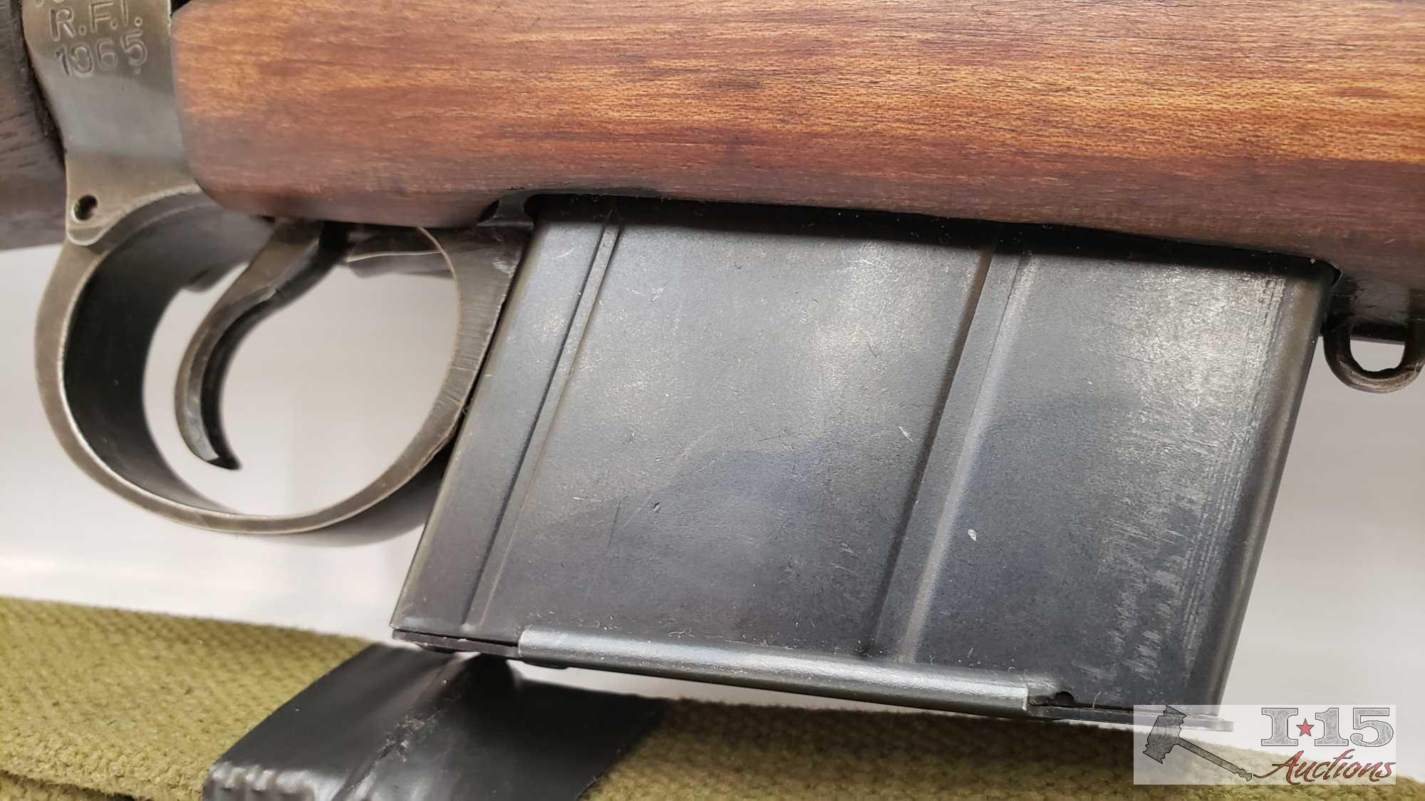 Lee-Enfield Mark lll 7.62 Bolt Action Rifle with Magazine