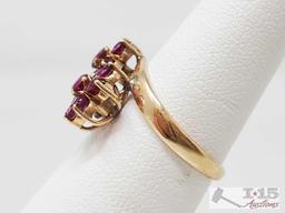 14k Gold Ruby Ring, 3.3g.