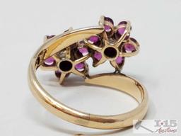 14k Gold Ruby Ring, 3.3g.