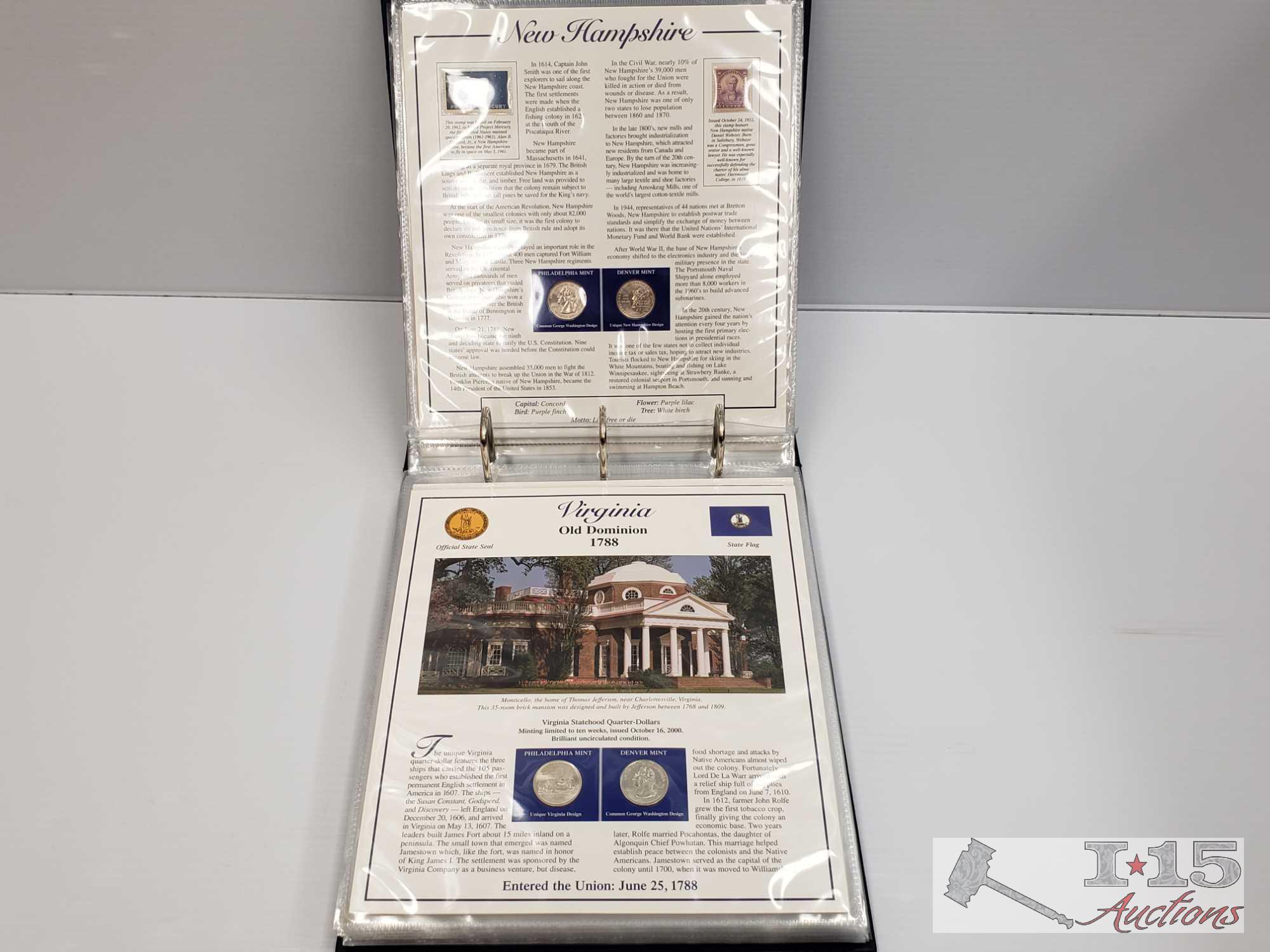 2 Statehood Quarters Collection