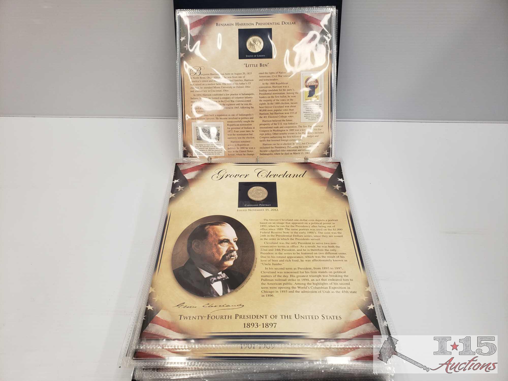 2 The United States Presidents Coin Collections, 2 Commemorative State Quarter's