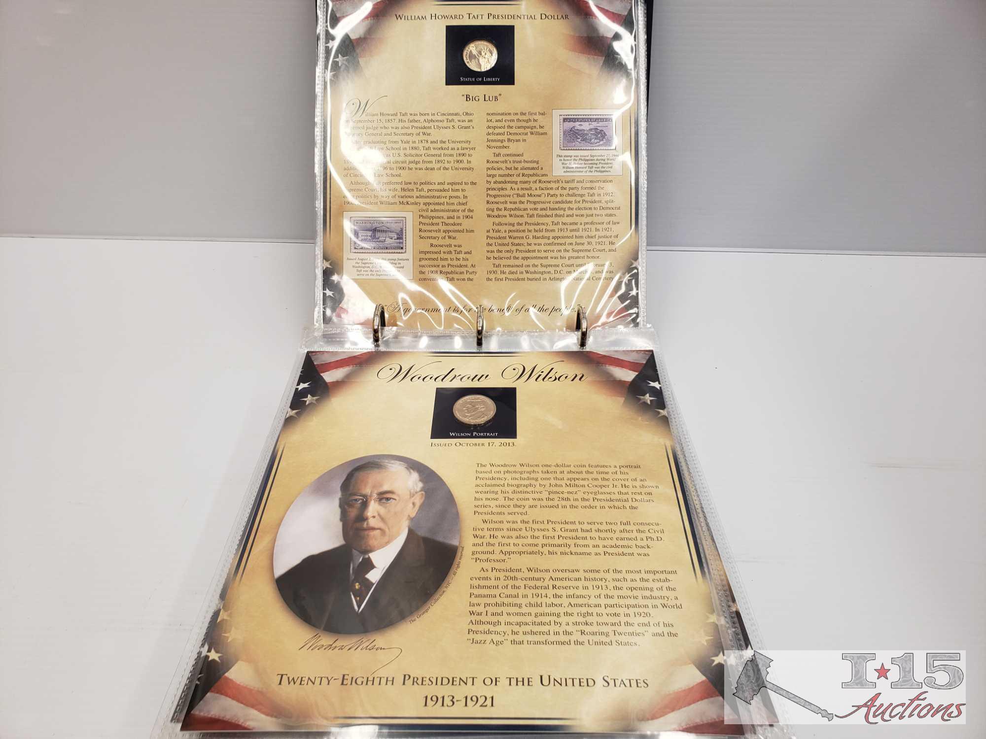 2 The United States Presidents Coin Collections, 2 Commemorative State Quarter's