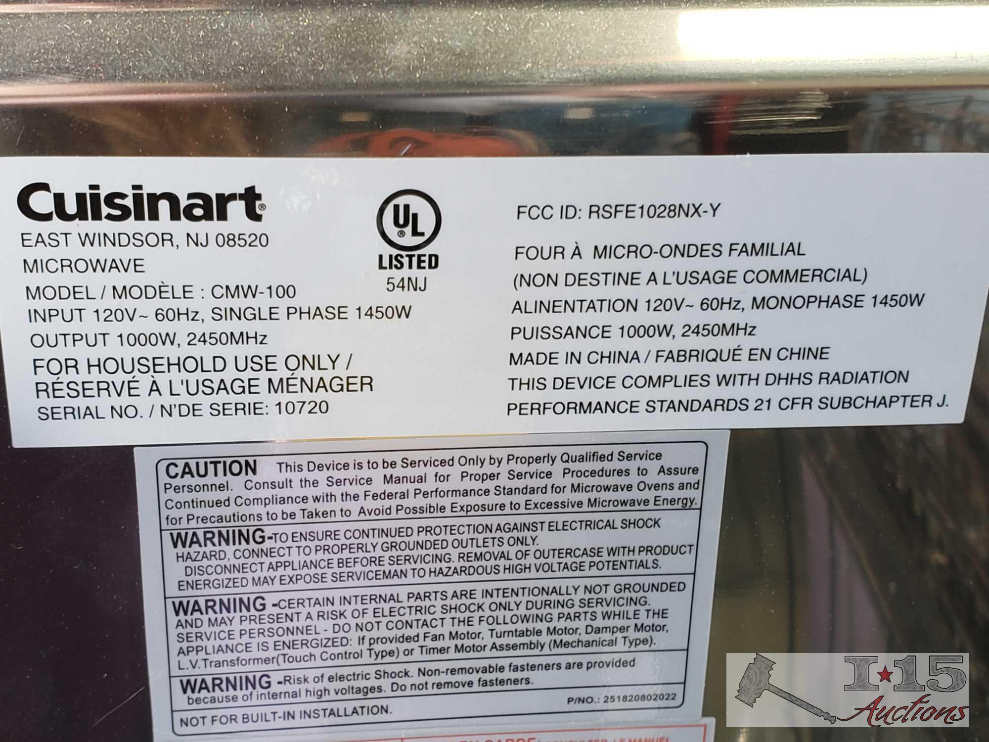 Cuisinart Microwave