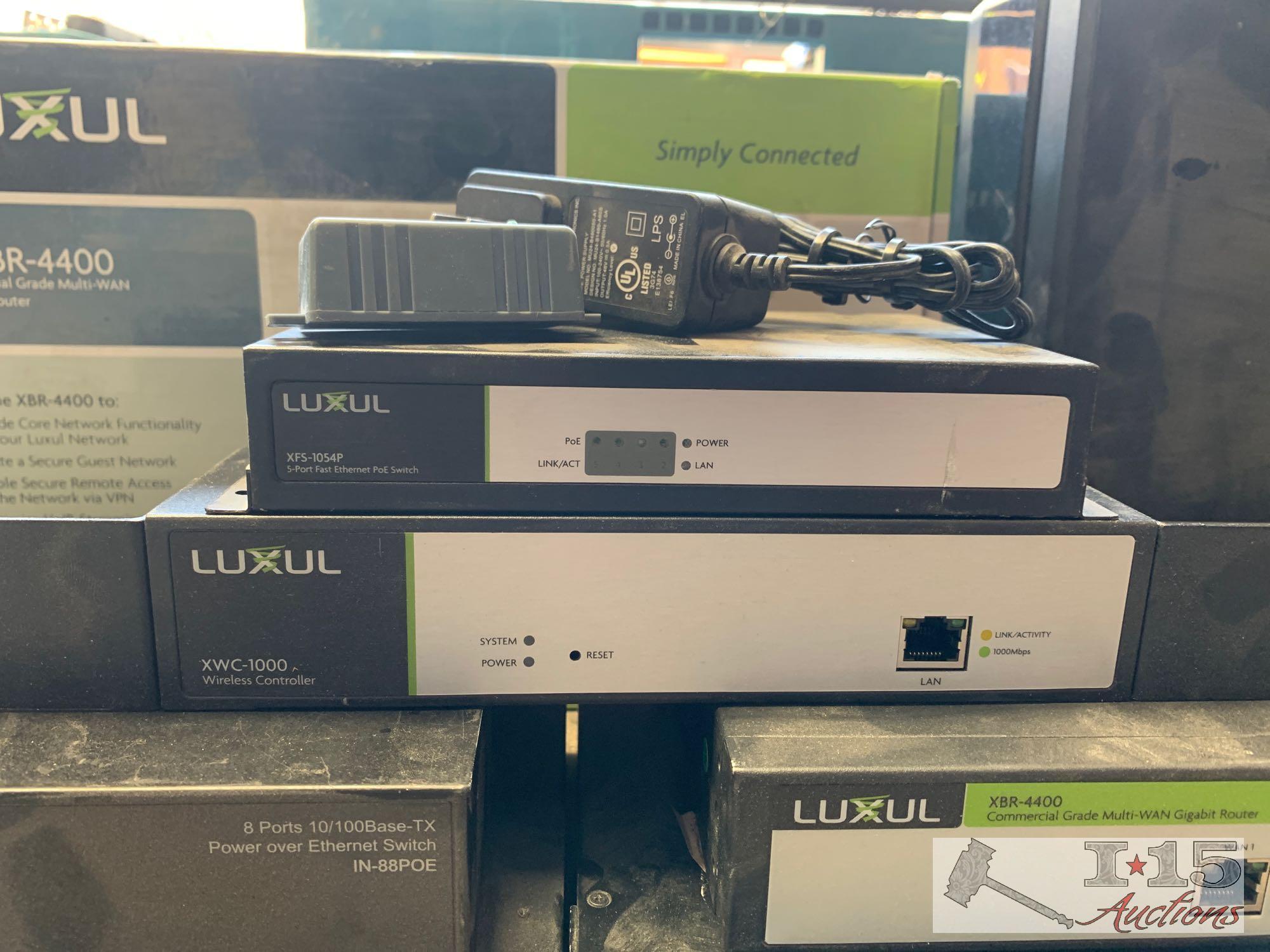Misc. Luxul P.O.E. Switches