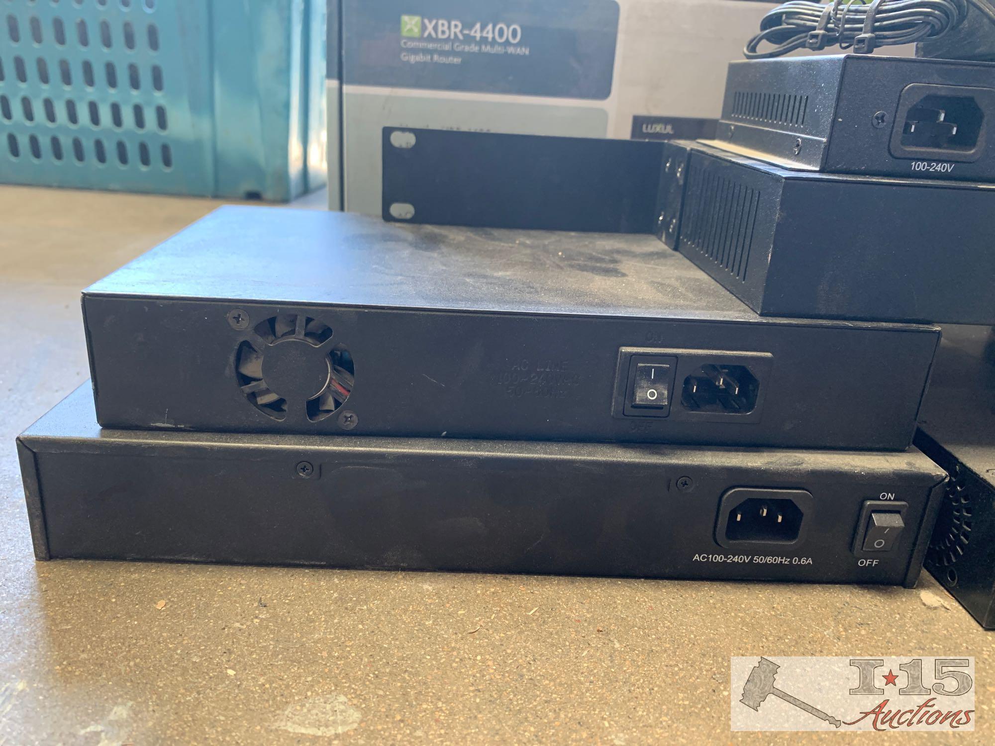 Misc. Luxul P.O.E. Switches