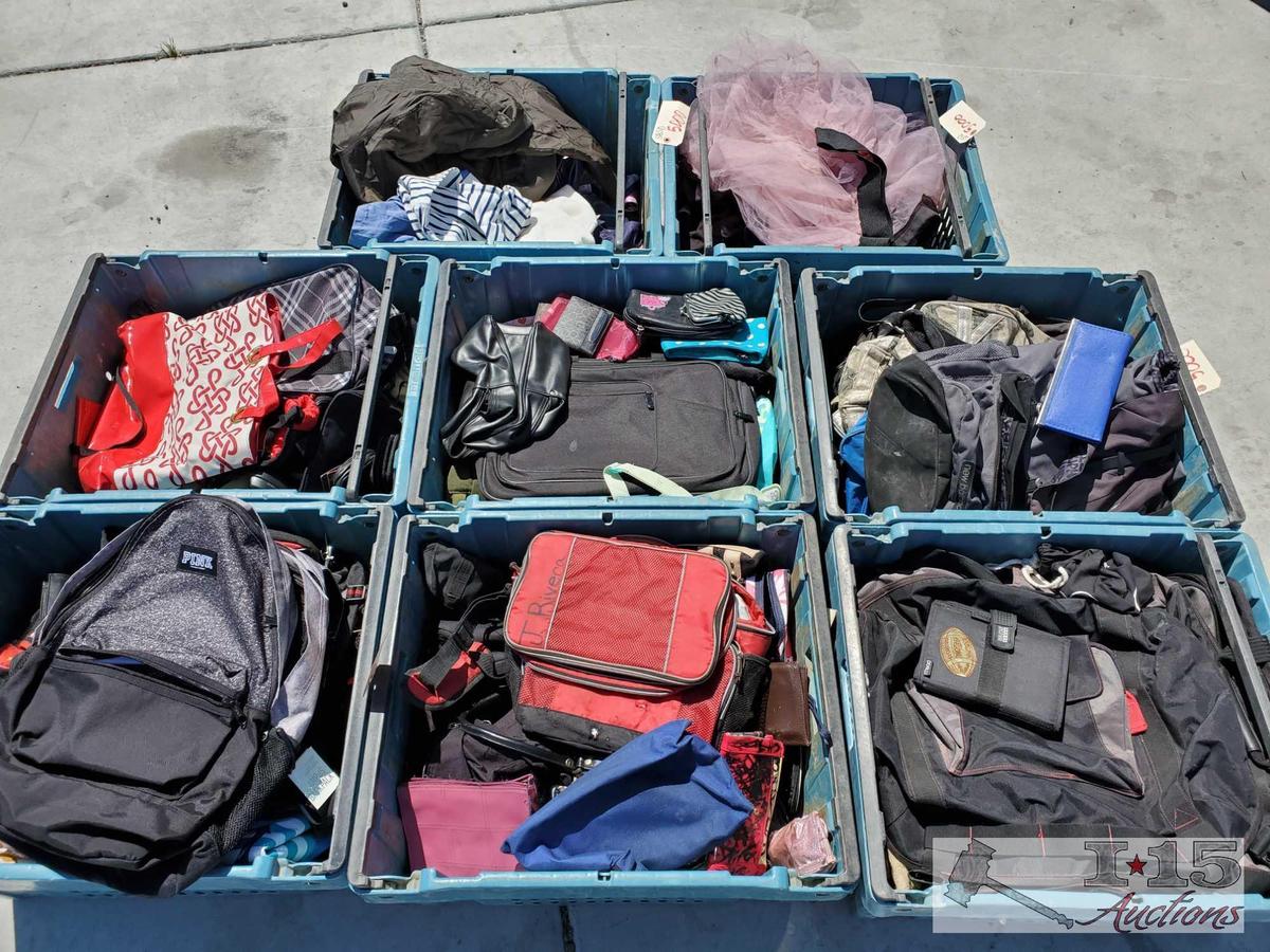 Backpacks, Clothes, Purses, And More