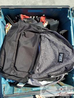 Backpacks, Clothes, Purses, And More