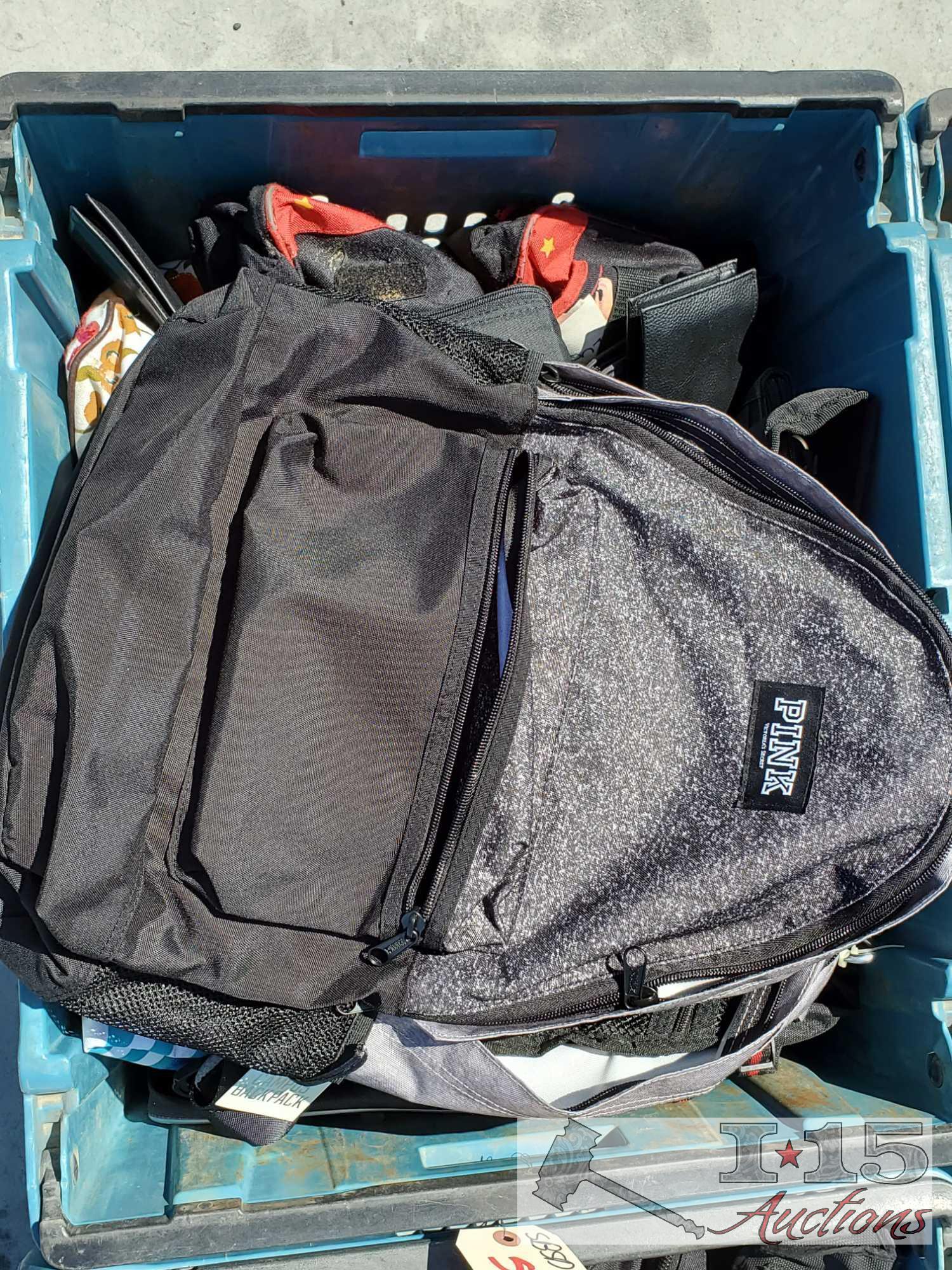 Backpacks, Clothes, Purses, And More