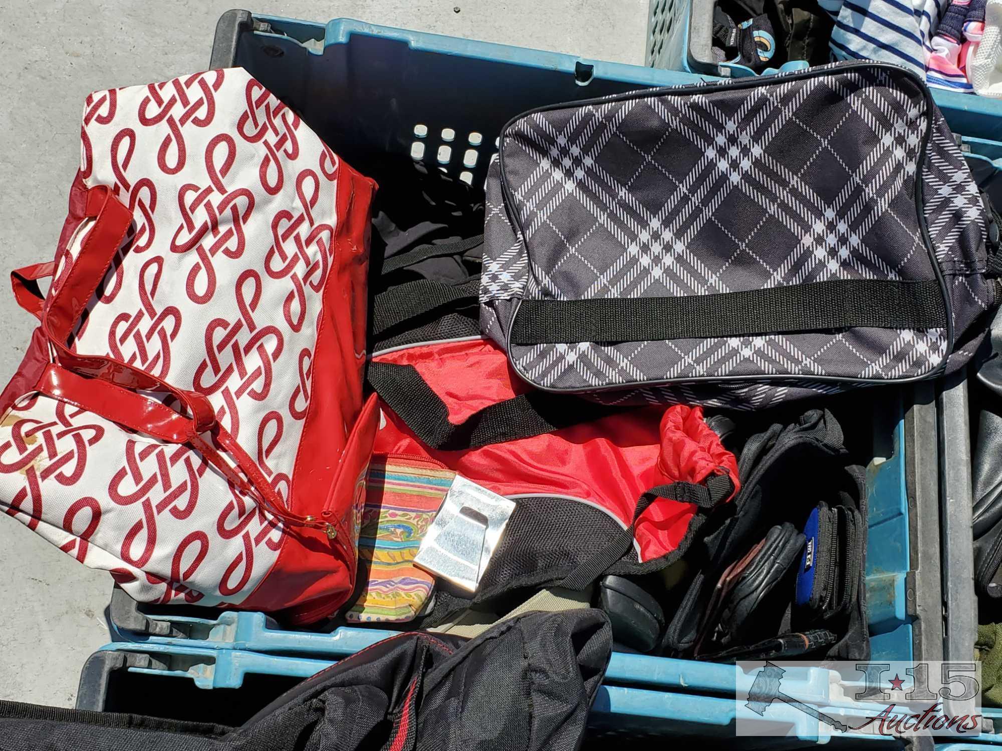 Backpacks, Clothes, Purses, And More