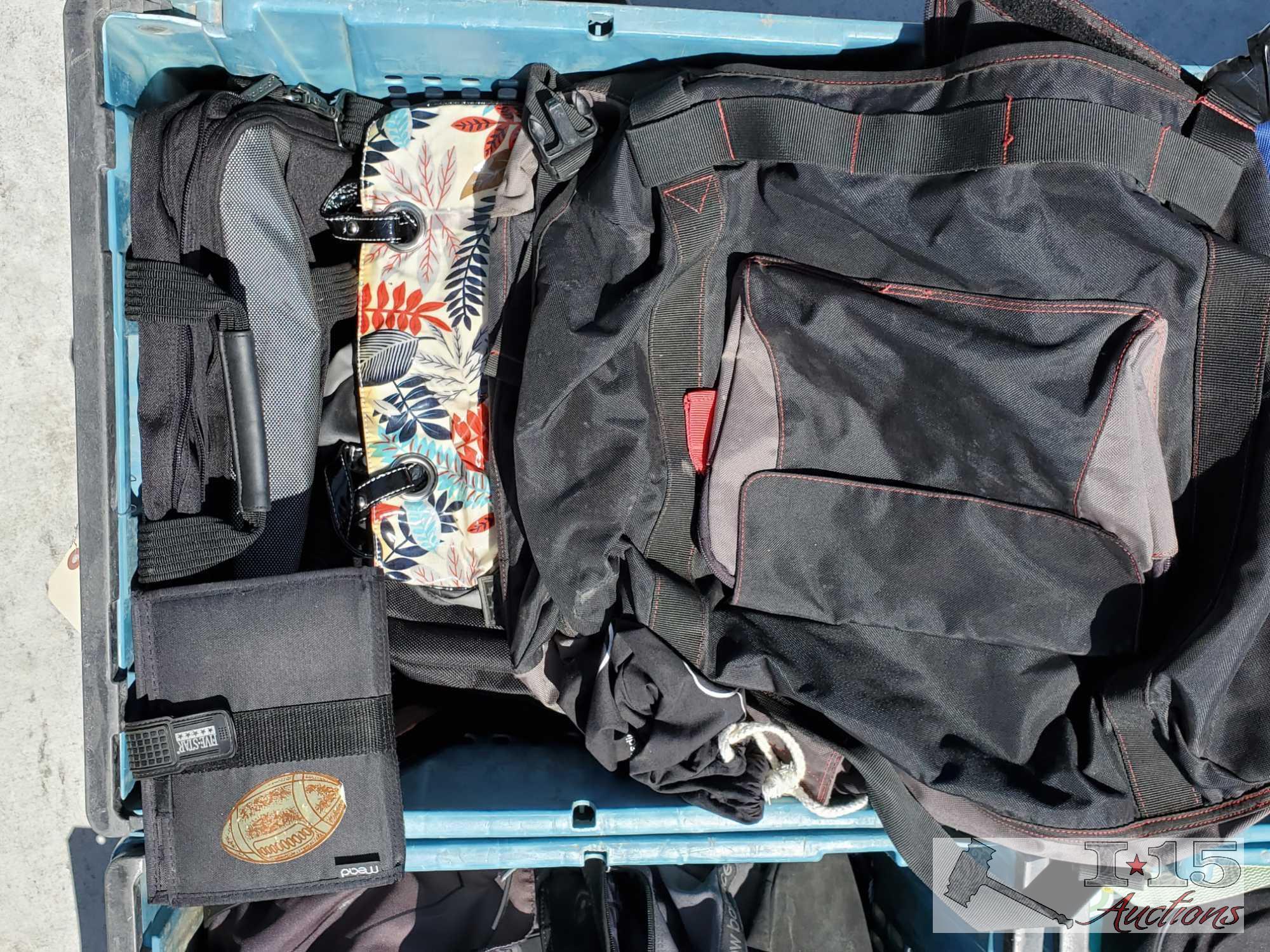 Backpacks, Clothes, Purses, And More