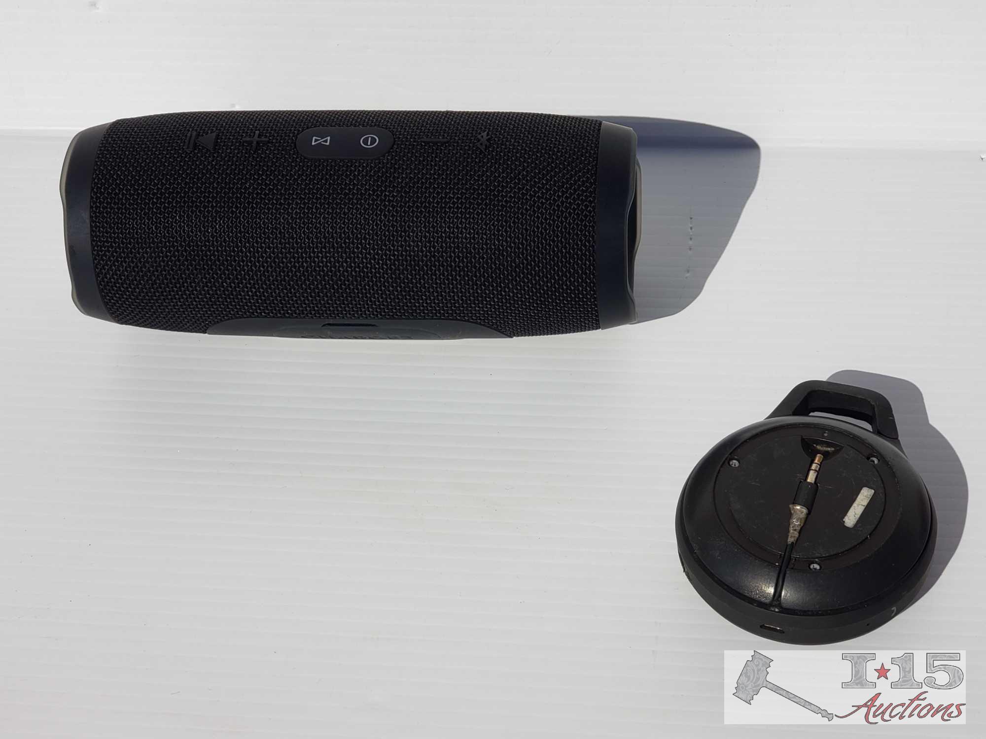 2 JBL Speakers, Bluetooth Earbuds, Portable Charger, and More!
