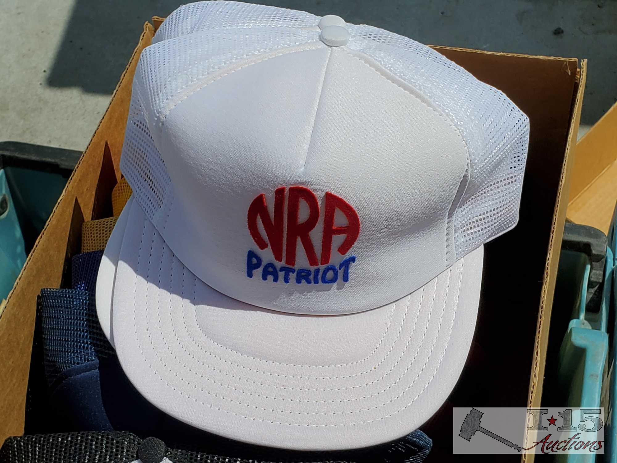 Hats, 2 American Flags, and More