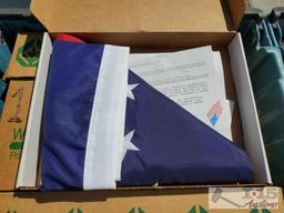 Hats, 2 American Flags, and More